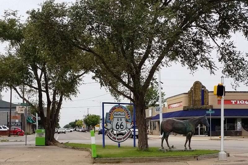 US Route 66-Sixth Street Historic District, Sixth Ave. between Georgia and Forrest Aves. Amarillo