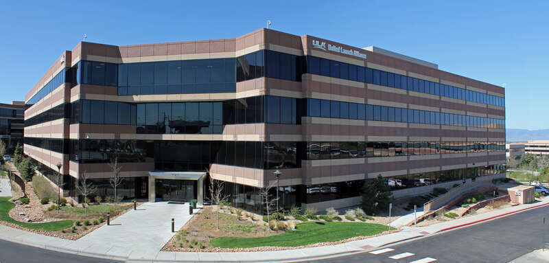 The United Launch Alliance headquarters, located at 9501 East Panorama Circle in Centennial, Colorado.