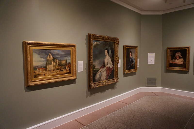 The European Art (1650-1830) Gallery at the University of Michigan Museum of Art in Ann Arbor, Michigan (United States).