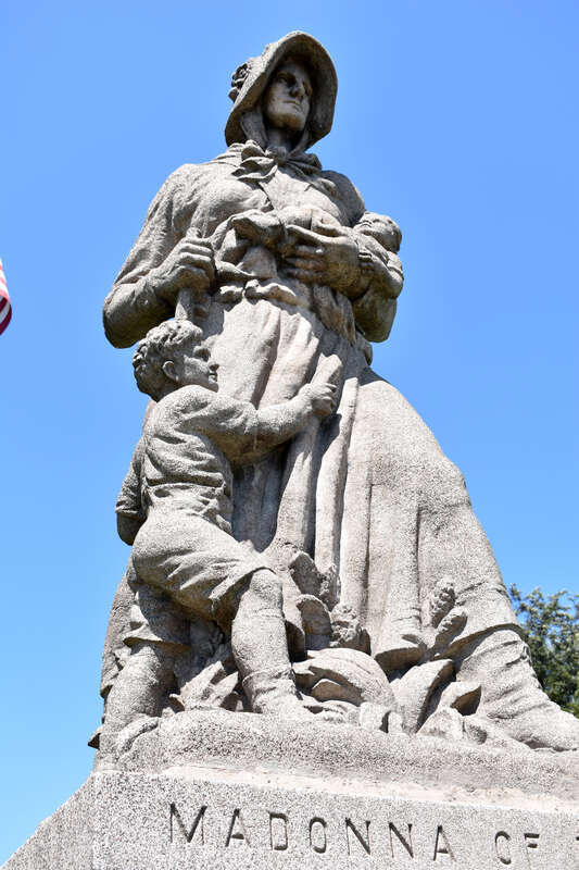 National Society Daughters of the American Revolution commemorative statue (one of 12 in various United States locations)