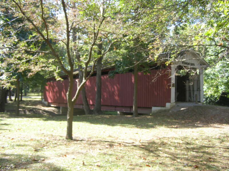 Vermont Covered Bridge, Highland Park, Kokomo.