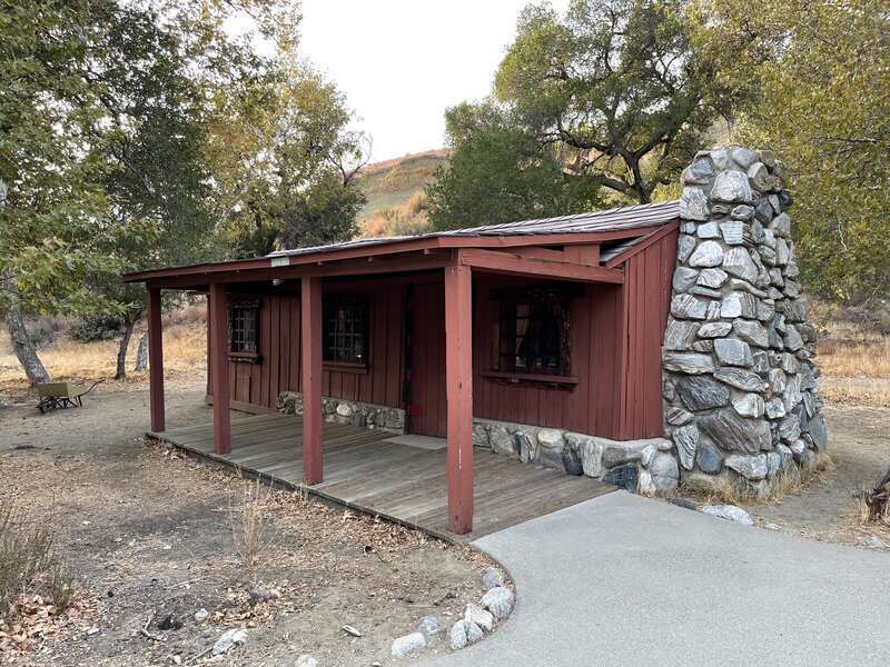 The walker cabin as viewed from the east.