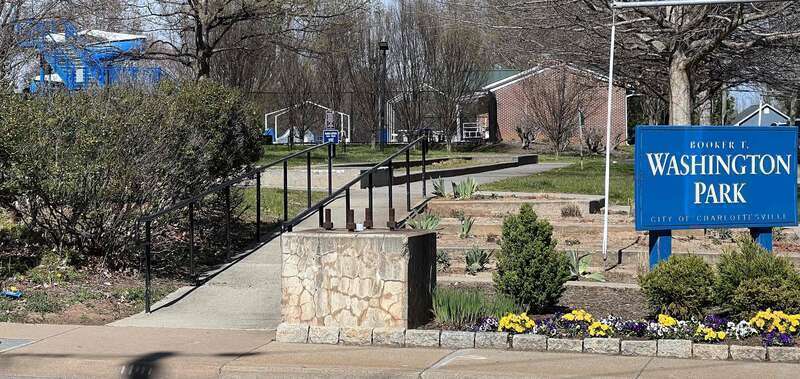 Booker T. Washington Park in Charlottesville, Virginia.