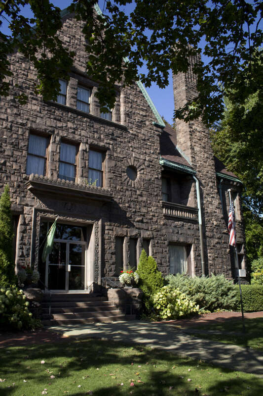 Watson-Curtze Mansion
Front of the building, main entrance.