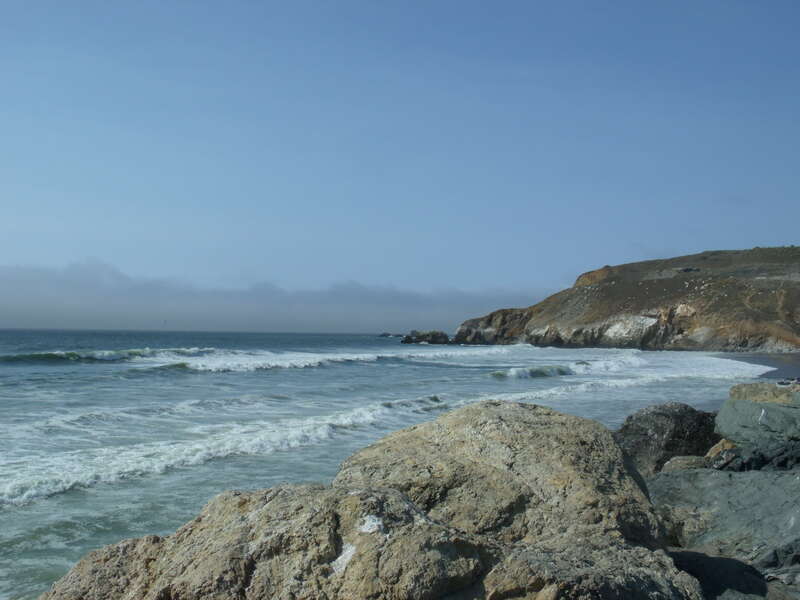 Waves At Rockaway Beach Pacifica Ca.
