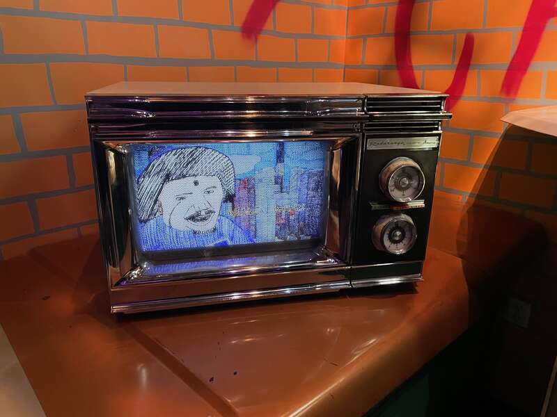 Wesley Willis tribute in Meow Wolf Denver