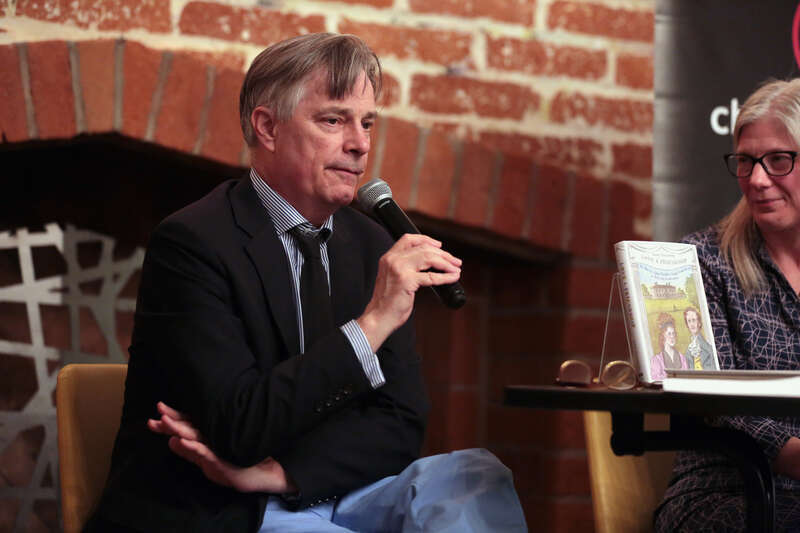 Whit Stillman speaking at a book signing, for his book &quot;Love and Friendship&quot;, hosted by the ASU Department of English at Changing Hands in Phoenix, Arizona.

Please attribute to Gage Skidmore if used elsewhere.