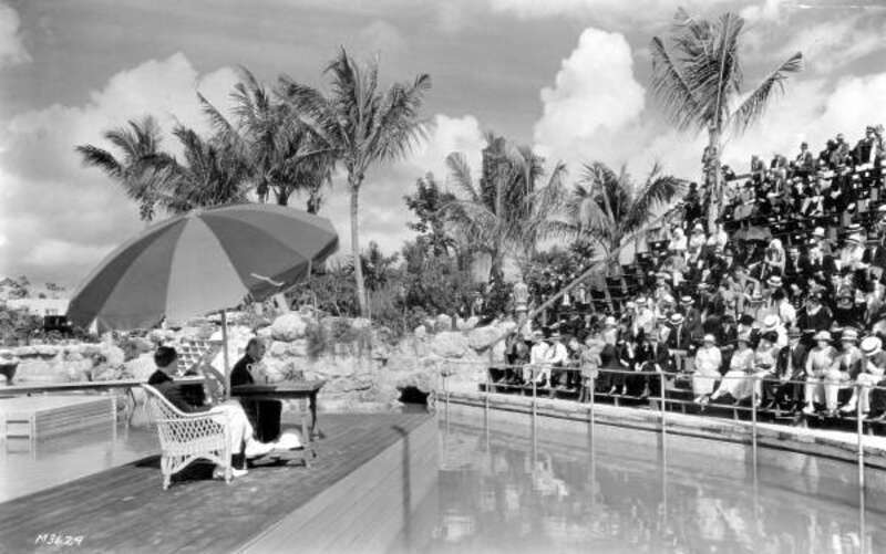 Persistent URL: http://floridamemory.com/items/show/30049
Local call number: RC06858
Title: William Jennings Bryan speaking at the Venetian Pool: Coral Gables, Florida
Date: March 9, 1925
Photographer: