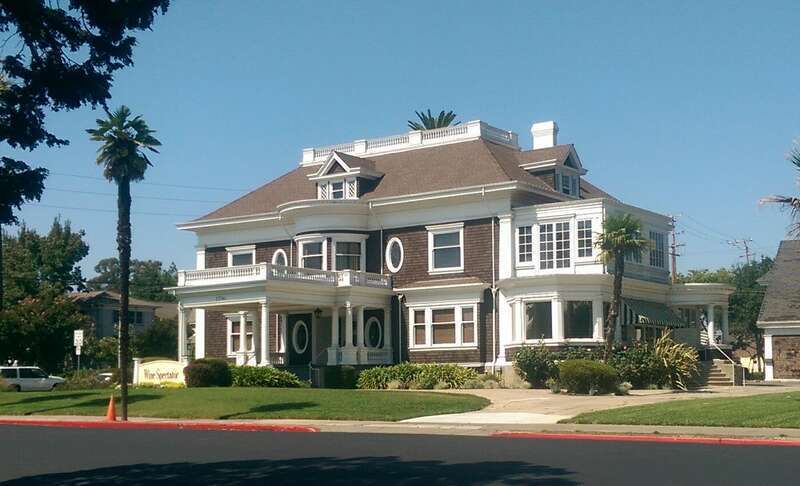 Offices of Wine Spectator magazine in Napa, California. Photo by Jim Heaphy.