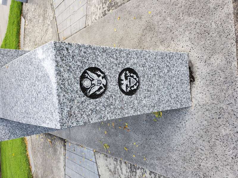 World War II memorial in St. Joseph, Michigan