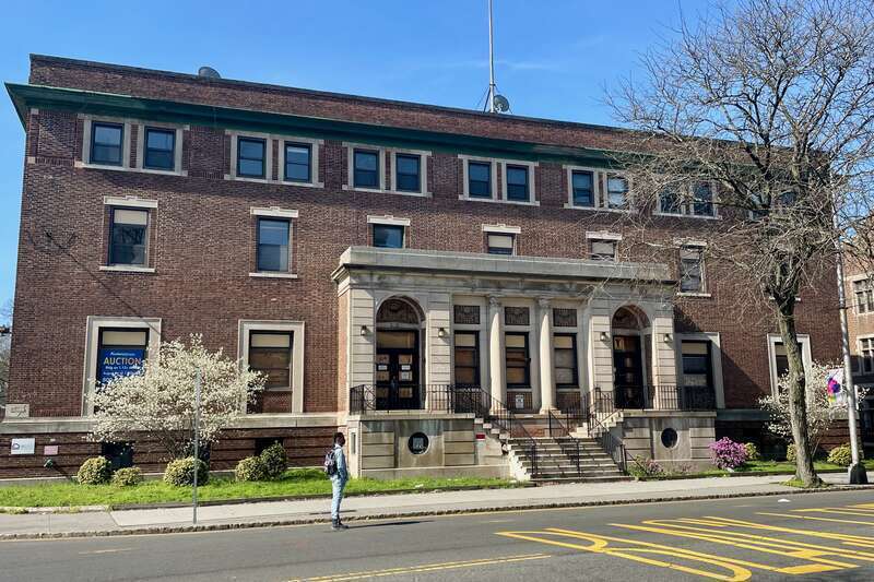 The historic YMCA Building on Watchung Avenue in Plainfield, New Jersey. Contributing property #2 of the Plainfield Civic District. 





This is an image of a place or building that is listed on the National Register of Historic Places in the United