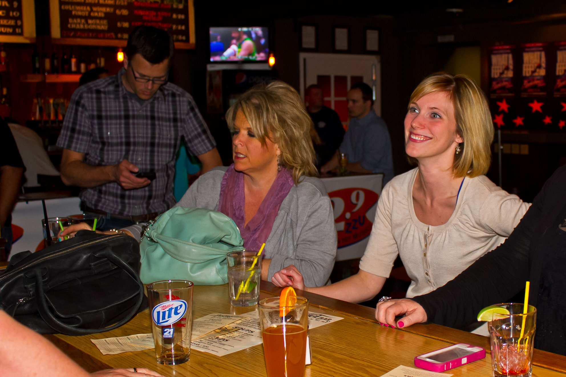 (R) Dani Witte, Marketing and Promotions Manager for WestCoast Entertainment, enjoys the festivities at #FDSpo. Held at &amp;lt;a href=&quot;http://www.knittingfactory.com/the-district-bar/&quot; rel=&quot;noreferrer nofollow&quot;&amp;gt;The District Bar&amp;lt;/a&amp;gt; located at