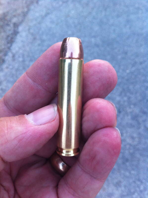 Photo of the 45 RAPTOR cartridge