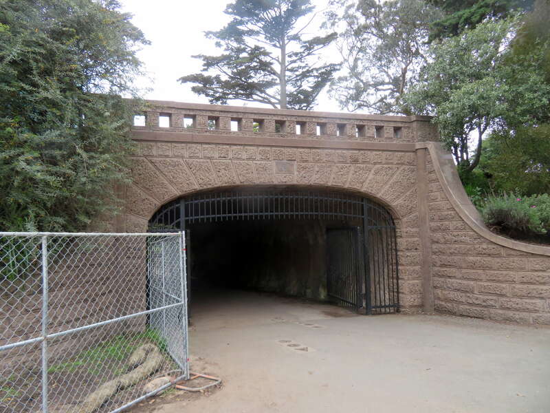 Alvord Lake Bridge in April 2020