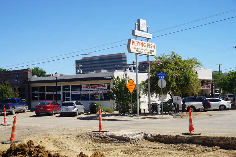 Flying Fish in Arlington, Texas (United States).