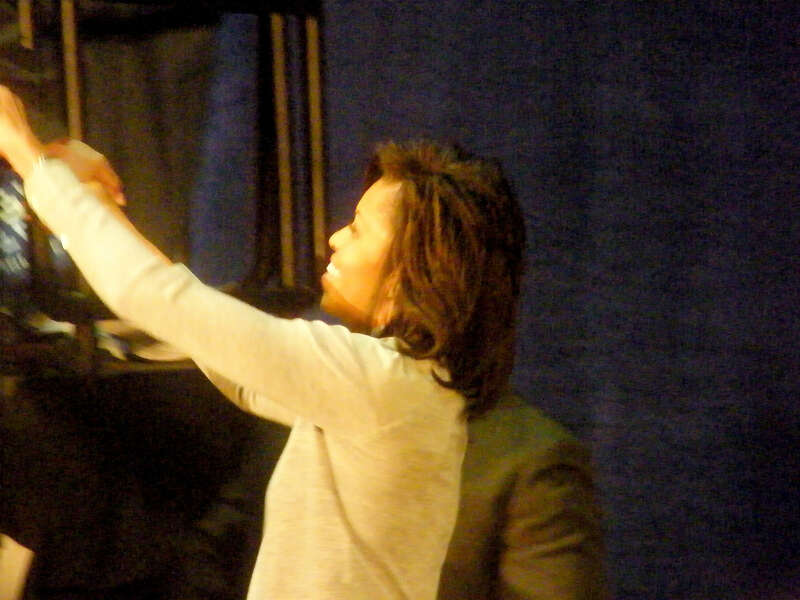 Michelle Obama 
Fort Wayne Indiana October 15 2008