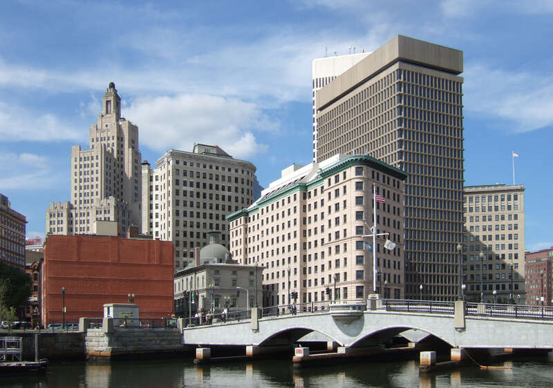 Downtown Providence Rhode Island in 2008