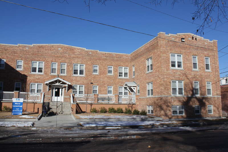 The Fairview Apartments, located at 206 East 18th Street in Wichita Kansas. The property is listed on the National Register of Historic Places.