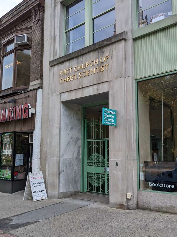 Christian Science church &amp;amp; Reading room in downtown New Haven, CT