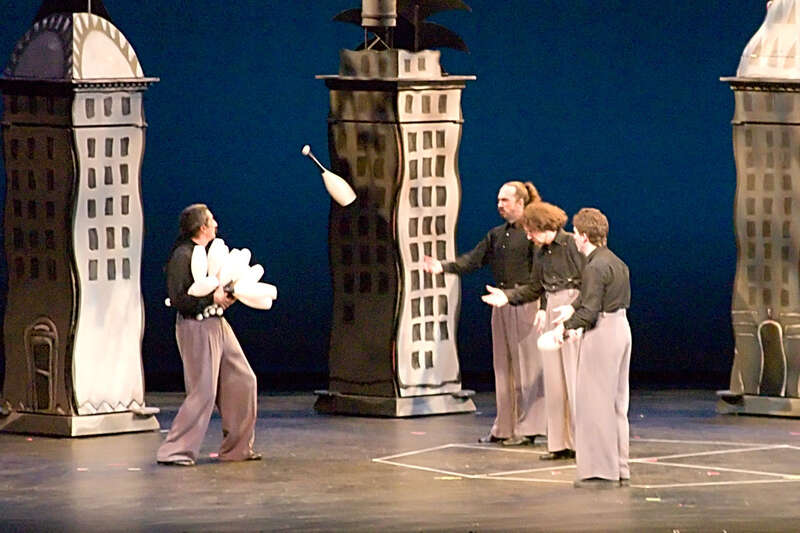 The Flying Karamazov Brothers in  &quot;LIFE: A Guide for the Perplexed&quot;