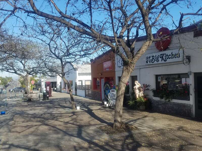 The heart of South Park, San Diego business district at Fern St. and Grape St.