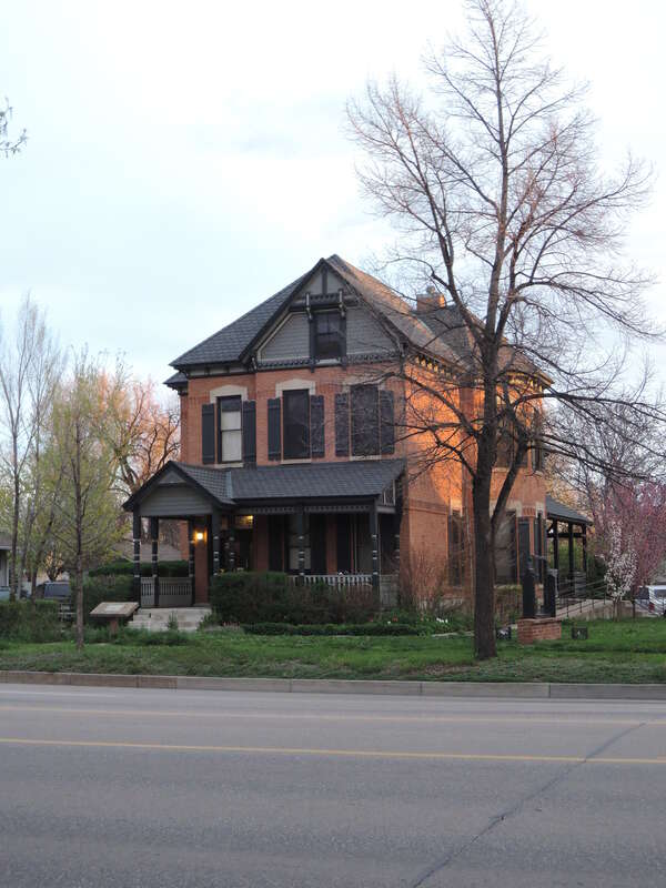 James B. Arthur built his stately Queen Anne Victorian in Fort Collins, CO in 1882.  Built by Richard Burke with the architectural work done by Denver's Nichols and Canman, this mansion was one of the biggest private homes built at the time.  The