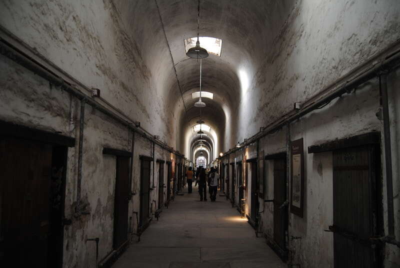 Inside of Eastern State Penitentiary - Philadelphia - USA