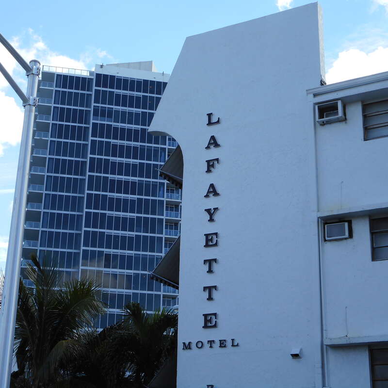 Lafayette Motel on A1A in FL being torn down