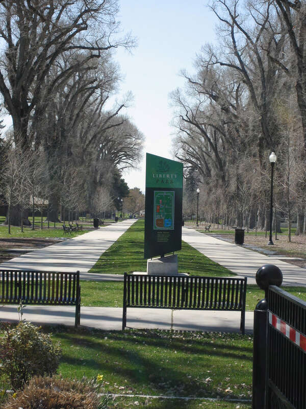 900 South Entrance to Liberty Park