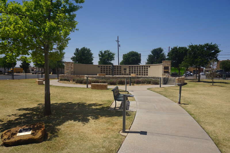 Buddy and Maria Elena Holly Plaza in Lubbock, Texas (United States).