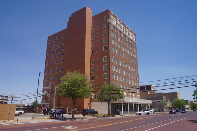 The Pioneer Pocket Hotel in Lubbock, Texas (United States).