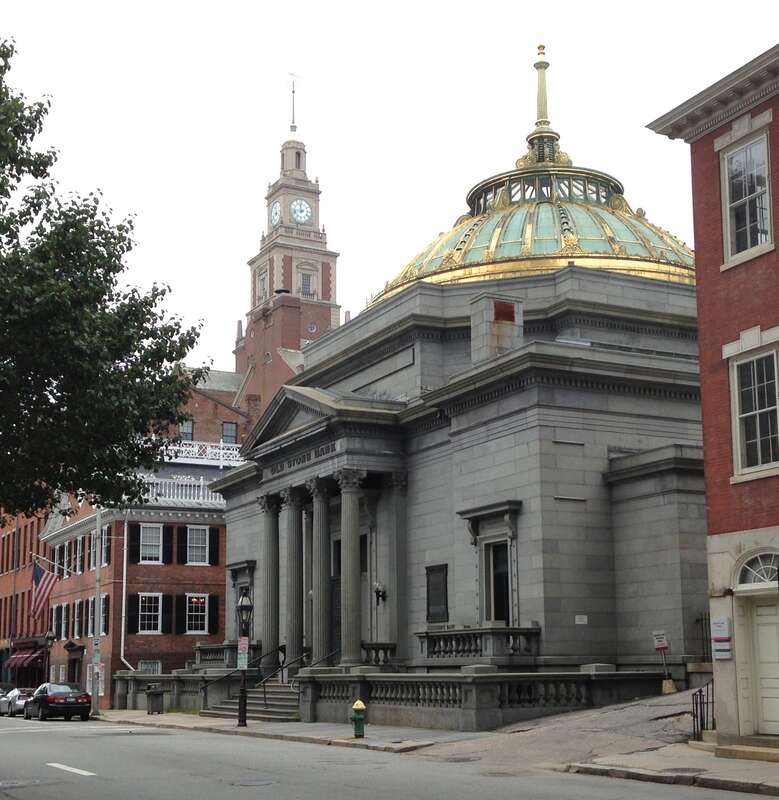 Old Stone Bank, an historic bank building in Providence, Rhode Island.