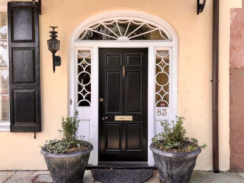 Rainbow Row, South of Broad, Charleston, SC