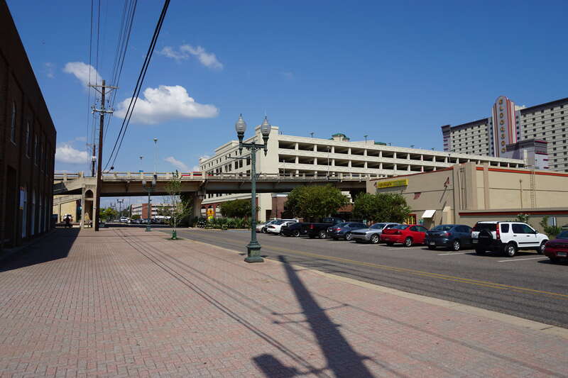 Commerce Street in Shreveport, Louisiana (United States).