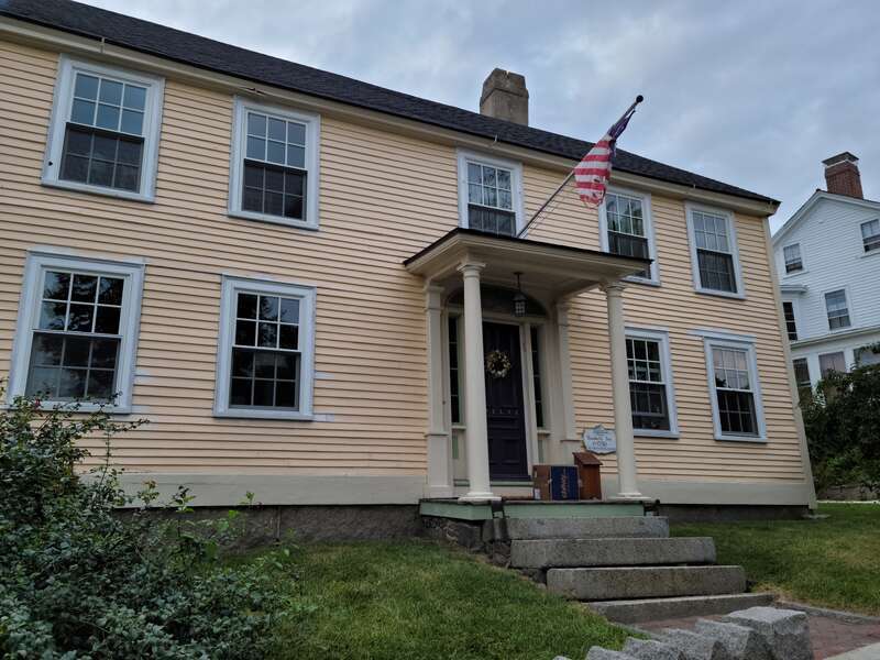 This is a picture of the old Treadwell Inn, this is the land that my 9th great grandfather lived on when he was brought to the new world as an indentured servant of Cromwell's in the 1600's.