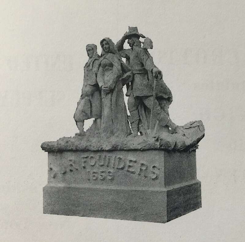 Temporary Plaster Monument