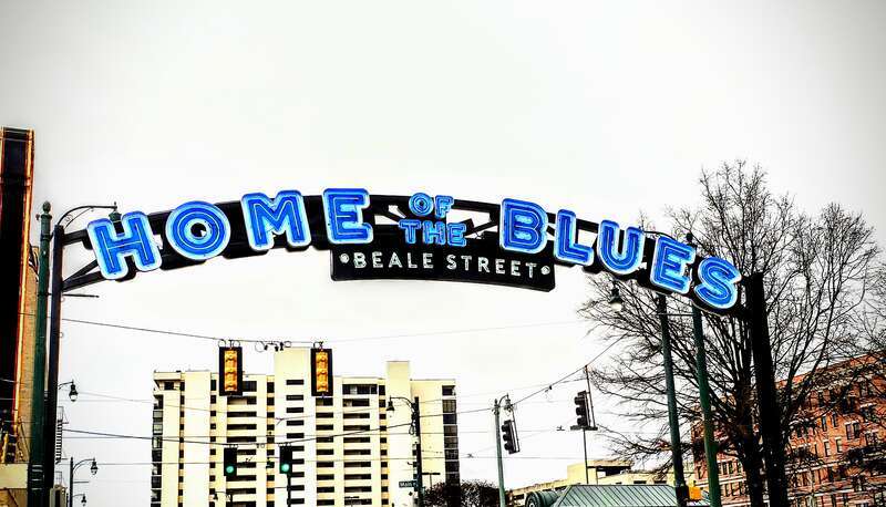 Beale Street Sign Memphis Tennessee