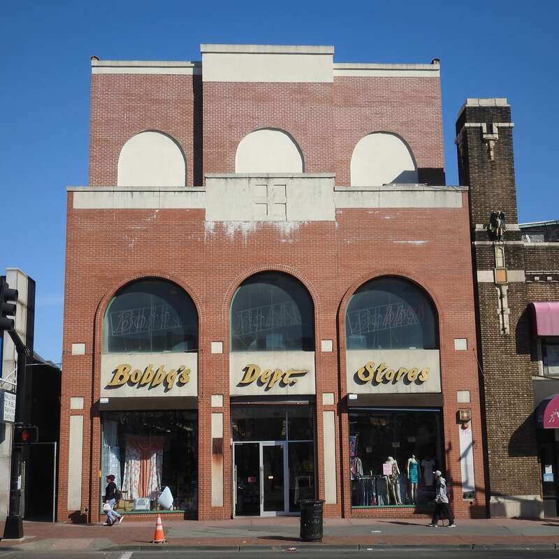 Looking east on a sunny early afternoon