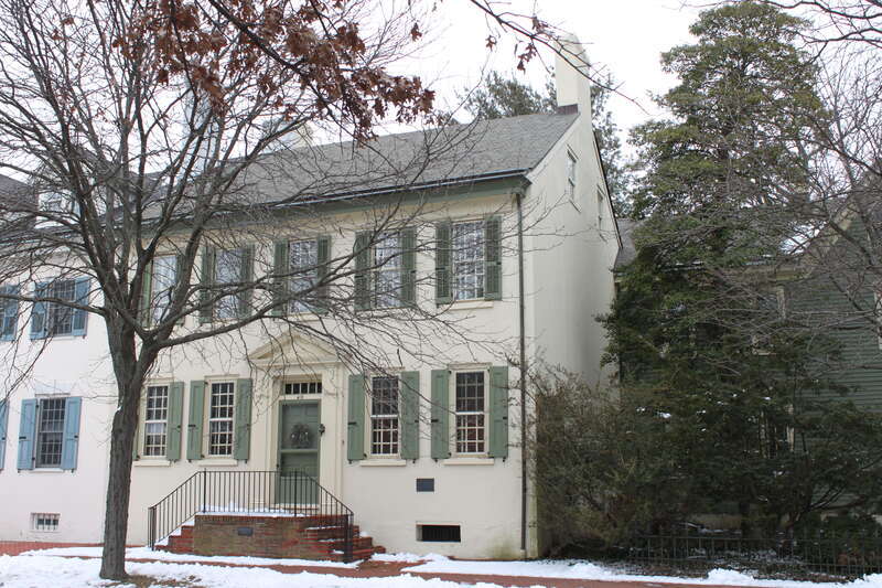 Bradford Loockerman House, 419 South State St, Dover Delaware, National Register of Historic Places listings in Kent County, Delaware