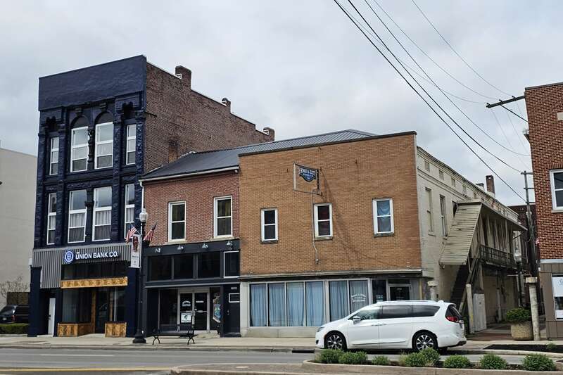 Buildings in downtown Findlay, Ohio