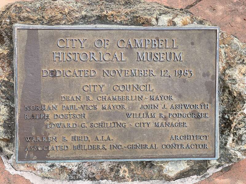 Campbell Historical Museum in Campbell, California, USA.