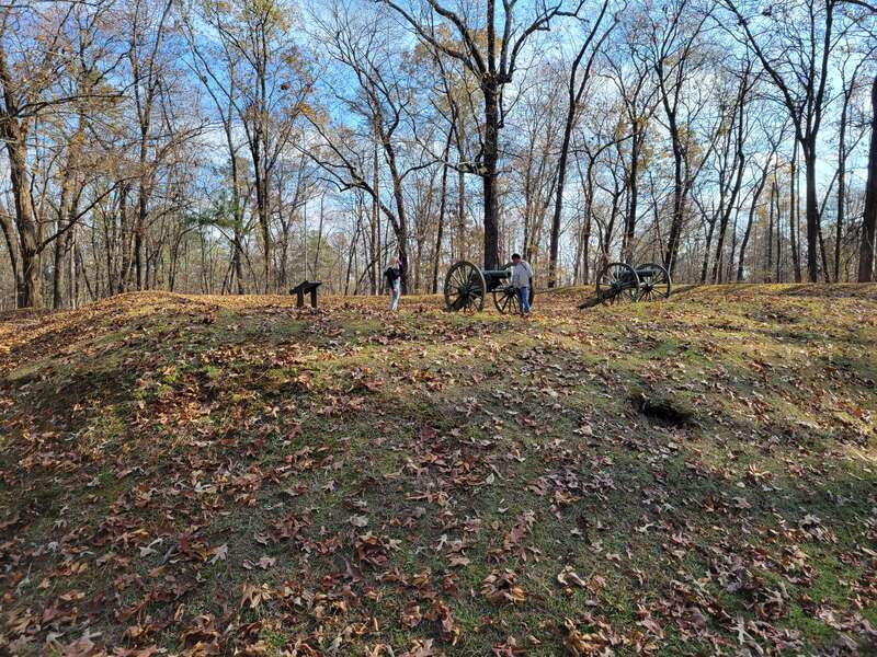 Cannons on Cheatham Hill, Marietta Georgia