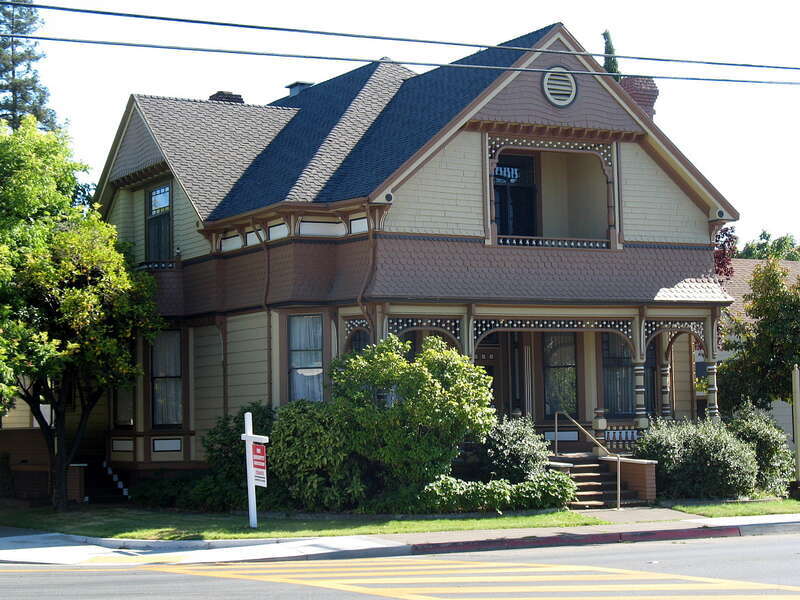 w:National Register of Historic Places listings in Sonoma County, California. Cnopius House, 726 College Ave., Santa Rosa, California