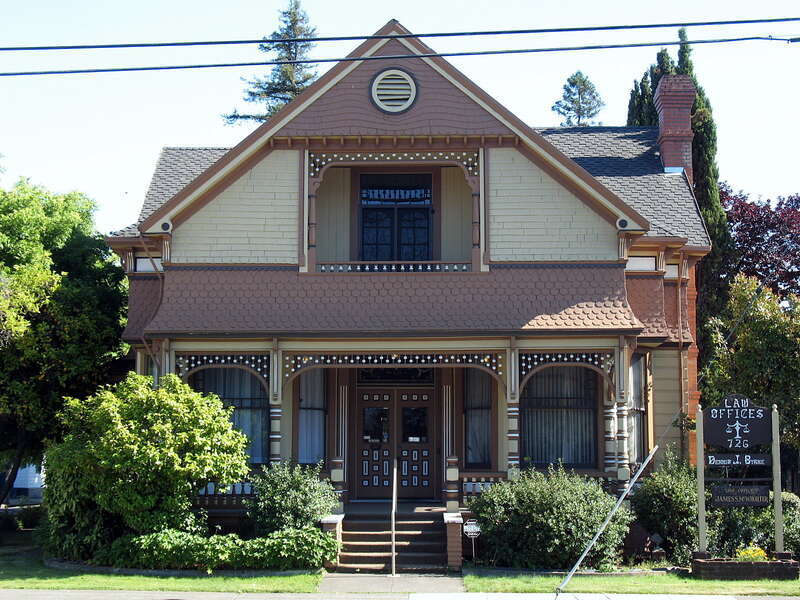 w:National Register of Historic Places listings in Sonoma County, California. Cnopius House, 726 College Ave., Santa Rosa, California