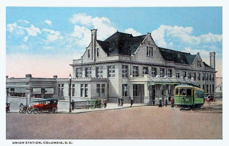 Photomechanical print (postcard) 
Divided back 
Printed by Curt Teich &amp;amp; Co.

Completed in 1902 for the Southern Railway and Atlantic Coast line.