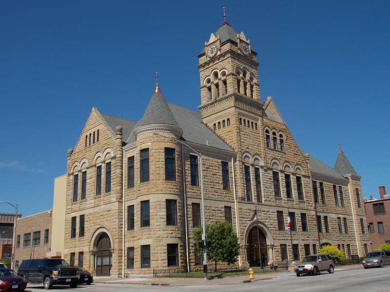City Hall in Davenport, Iowa is listed on the National Register of Historic Places.