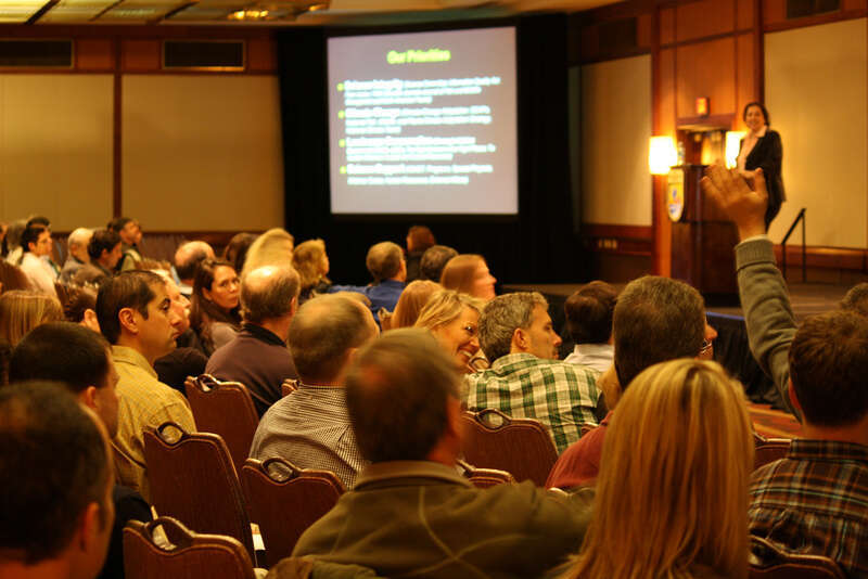 Dr. Gabriela Chavarria, U.S. Fish and Wildlife Service Science Advisor, speaking at the Northeast Region Biologists Conference.


Credit: USFWS