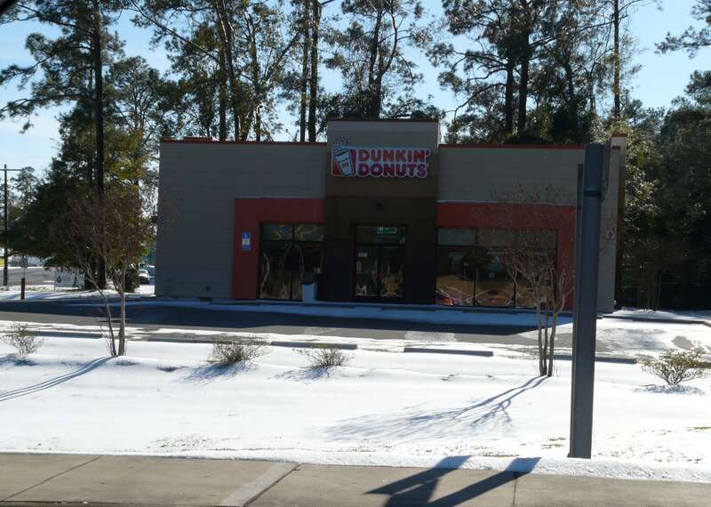 Dunkin' Donuts on West Tennessee Street at Blountstown Highway in Tallahassee, Florida.