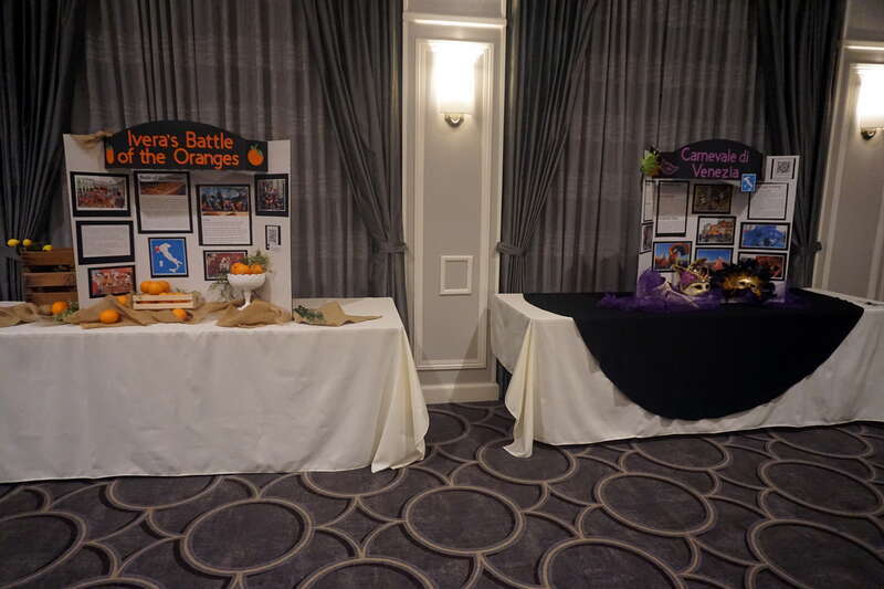 Cultural displays at Festa Italiana 2022 in Milwaukee, Wisconsin (United States).