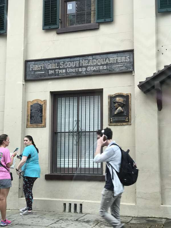 First Headquarters of the Girl Scouts in Savannah, Georgia